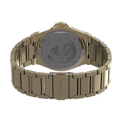 Timex Essex Ave Thin 40mm Gold Tone Stainless-Steel Bracelet Watch TW2V02100