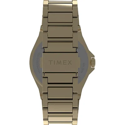 Timex Essex Ave Thin 40mm Gold Tone Stainless-Steel Bracelet Watch TW2V02100