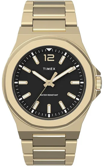 Timex Essex Ave Thin 40mm Gold Tone Stainless-Steel Bracelet Watch TW2V02100