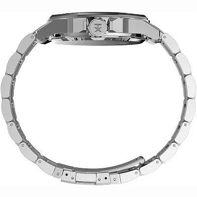 Timex Essex Avenue Day-Date 44mm Stainless Steel Bracelet TW2U14700