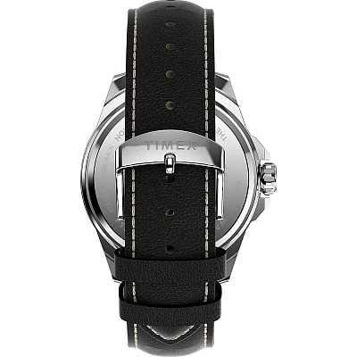 Timex Essex Avenue Day-Date 46mm Leather Strap TW2W92900