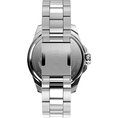 Timex Essex Avenue Day-Date 46mm Stainless Steel Bracelet TW2W13900