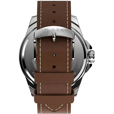 Timex Essex Avenue Multifunction 44mm Leather Strap TW2U42800