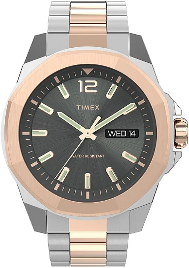 Timex Essex Avenue Multifunction 44mm Stainless Steel Bracelet TW2V43100