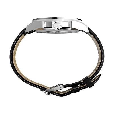 Timex Essex Day-Date 45mm Leather Strap TW2Y20600