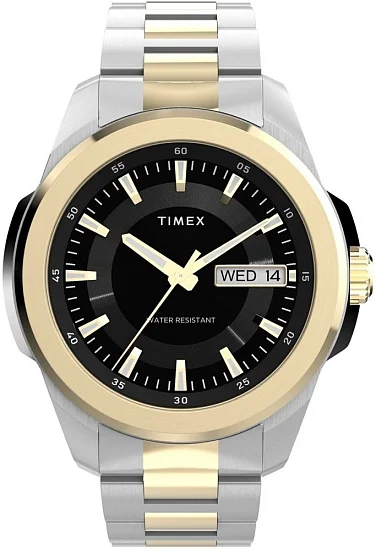 Timex Essex Day-Date 45mm Stainless Steel Bracelet TW2Y35300
