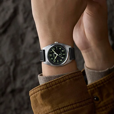 Timex Expedition Capstone 39mm Eco-Friendly Leather Strap TW2Y30700