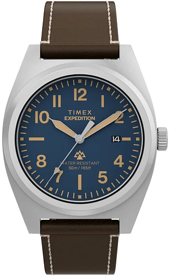 Timex Expedition Capstone 39mm Eco-Friendly Leather Strap TW2Y30600