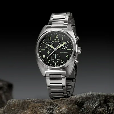 Timex Expedition Capstone Chronograph 41mm Stainless Steel Bracelet TW2Y61200