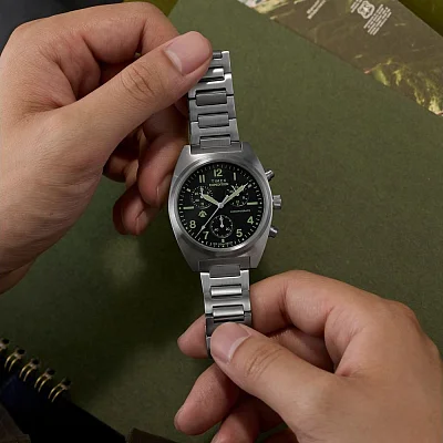 Timex Expedition Capstone Chronograph 41mm Stainless Steel Bracelet TW2Y61200