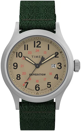 Timex Expedition North Sierra 40mm Recycled Materials Fabric Strap Indiglo TW2V65800