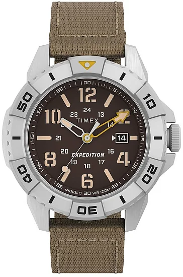 Timex Expedition North Ridge 42mm Recycled Materials Fabric Strap Indiglo TW2V62400