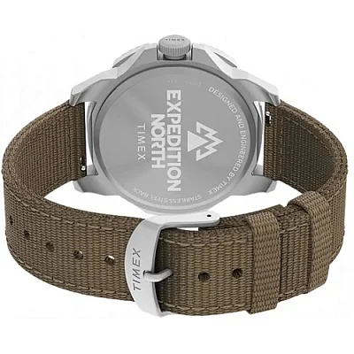 Timex Expedition North Ridge 42mm Recycled Materials Fabric Strap Indiglo TW2V62400