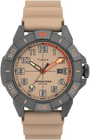 Timex Expedition North Ridge 42mm Silicone Strap Indiglo TW2V40900