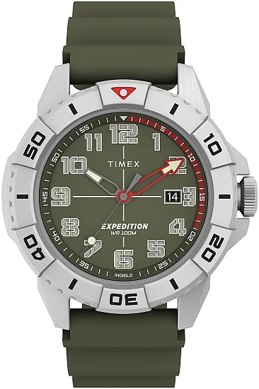 Timex Expedition North Ridge 42mm Silicone Strap Indiglo TW2V40700