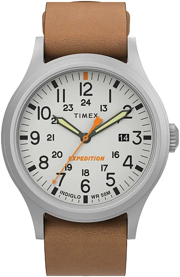 Timex Expedition North Sierra 40mm Leather Strap Indiglo TW2V07600