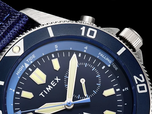 Timex Expedition North Slack Tide 41mm Fabric Strap Indiglo TW2W22000