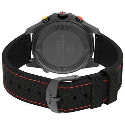 Timex Expedition North Tide Temp Compass 43mm Eco-Friendly Fabric Strap Indiglo TW2V03900