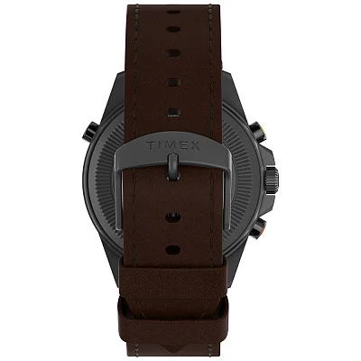 Timex Expedition North Tide Temp Compass 43mm Eco-Friendly Leather Strap Indiglo TW2V04000