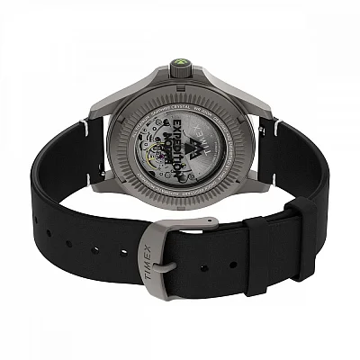 Timex Expedition North Titanium Automatic 41mm Eco-Friendly Leather Strap TW2V54000
