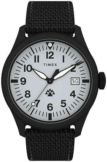 Timex Expedition North Traprock 43mm Eco-Friendly Fabric Strap Indiglo TW2W34700