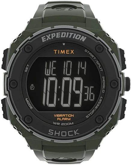 Timex Expedition Shock XL 50mm Resin Strap Indiglo TW4B24100