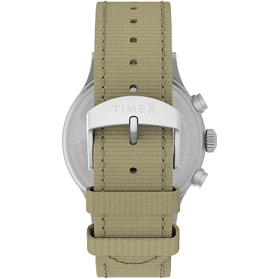 Timex Expedition Sierra Chronograph 43mm Leather Strap TW2Y89300