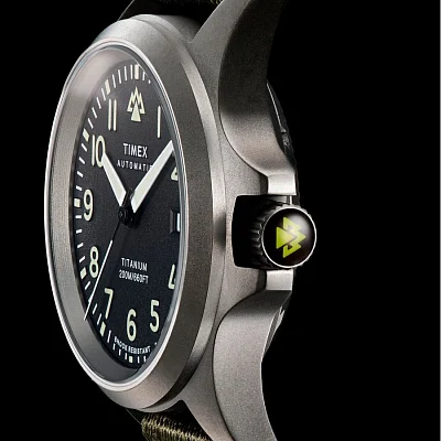 Timex Expedition Titanium Automatic 41mm Recycled Fabric Strap TW2V95300