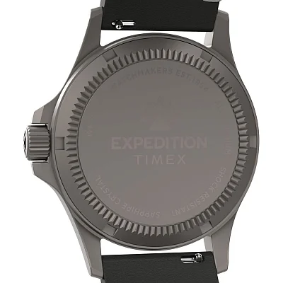 Timex Expedition Titanium Quartz 38mm Leather Strap TW2W78100
