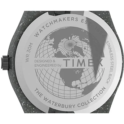 Timex From Waste to Wrist Legacy Ocean 42mm Recycled Plastic Bracelet TW2V37300