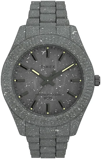 Timex From Waste to Wrist Legacy Ocean 42mm Recycled Plastic Bracelet TW2V37300