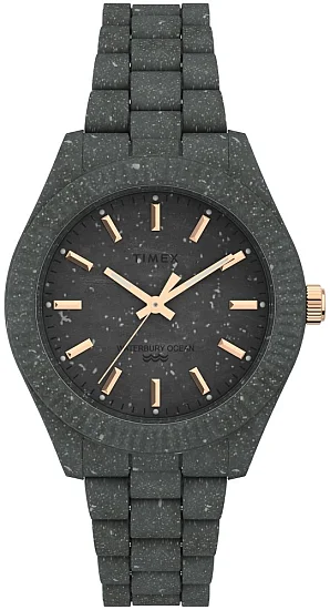 Timex From Waste to Wrist Legacy Ocean 42mm Recycled Plastic Bracelet TW2V33000