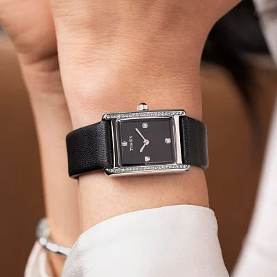 Timex Hailey 24mm Leather Strap TW2W63800