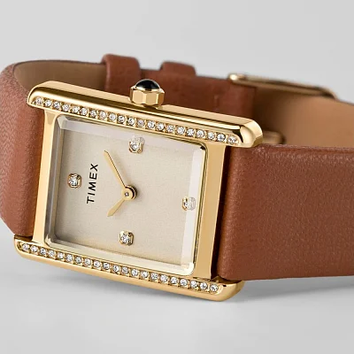 Timex Hailey 24mm Leather Strap TW2W63900