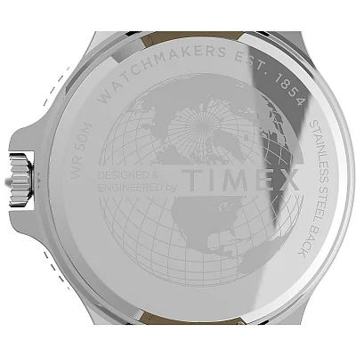 Timex Harborside 42mm Fabric Strap Indiglo TW2V27000