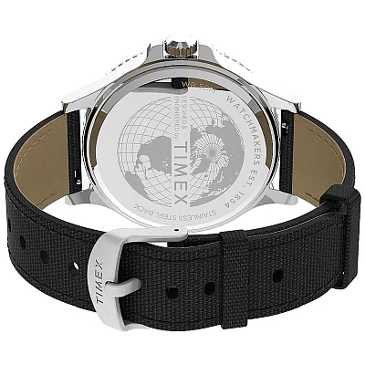 Timex Harborside 42mm Fabric Strap Indiglo TW2V27000