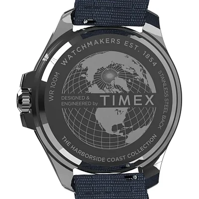 Timex Harborside Coast 43mm Material Strap TW2W62700