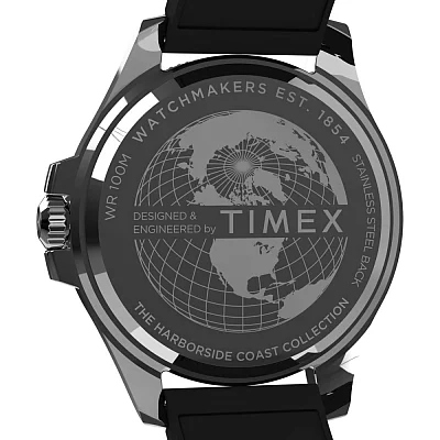 Timex Harborside Coast 43mm Recycled Fabric Strap TW2Y09200