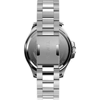 Timex Harborside Coast 43mm Stainless Steel Bracelet Watch TW2V91900