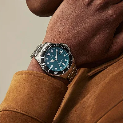 Timex Harborside Coast 43mm Stainless Steel Bracelet Watch TW2V91900