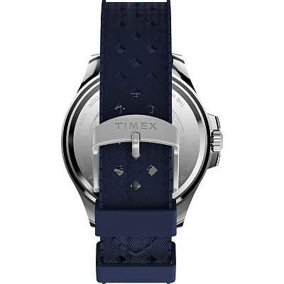 Timex Harborside Coast 43mm Synthetic Rubber Strap TW2Y05000