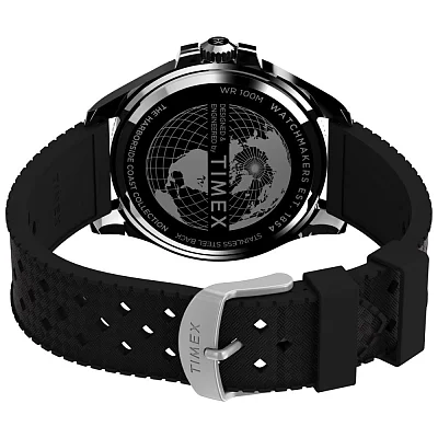 Timex Harborside Coast 43mm Synthetic Rubber Strap TW2V91700