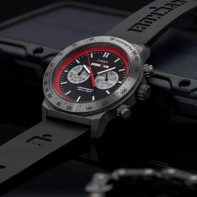 Timex Ironman Challenger Chronograph 44mm Silicone Strap TW2Y01900