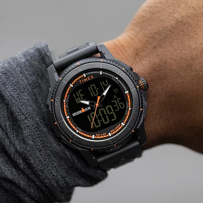 Timex Ironman Finisher Digital Adrenaline 46.5mm Resin Strap Indiglo TW2W53600