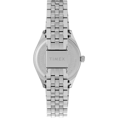 Timex Legacy Boyfriend 36mm Day-Date Indiglo Steel Bracelet TW2U78700
