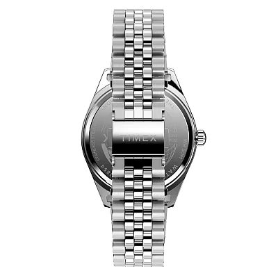 Timex Legacy Day-Date 41mm Stainless Steel Bracelet Blue TW2V68000