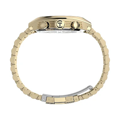 Timex Legacy Tonneau Chronograph 42mm Stainless Steel Bracelet TW2W22100