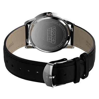 Timex Looney Tunes x Easy Reader 38mm Leather Strap Indiglo Marvin the Martian TW2Y99300