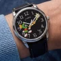  Zdjęcie 2 Timex Looney Tunes x Easy Reader 38mm Leather Strap Indiglo Marvin the Martian TW2Y99300