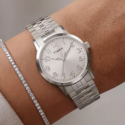 Timex Main Street 30mm Steel Expansion Band TW2Y92500